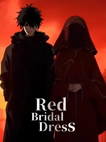 red bridal dress