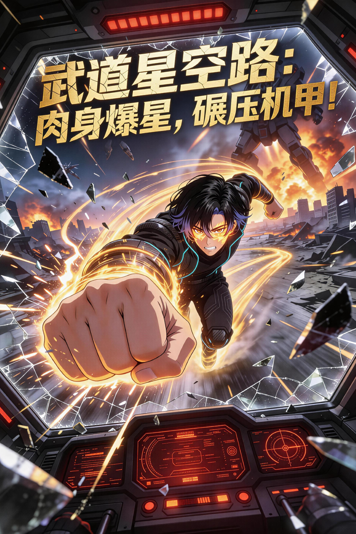 武道星空路：肉身爆星，碾壓機甲！
