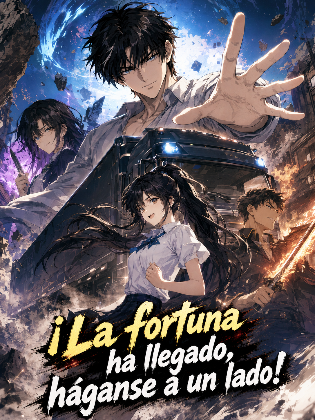 ¡La fortuna ha llegado, háganse a un lado!
