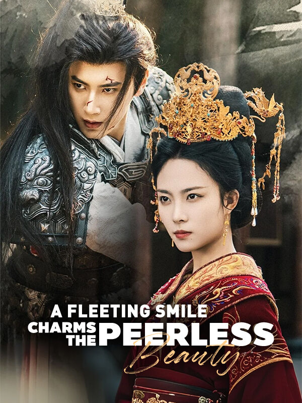 A fleeting smile charms the peerless beauty